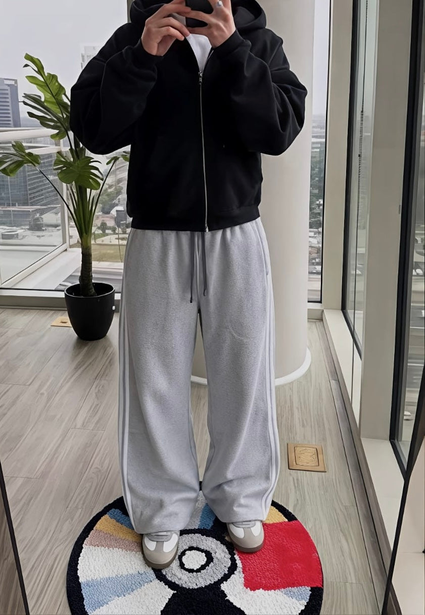 ARMAISE Oversized 6-Stripes Pants